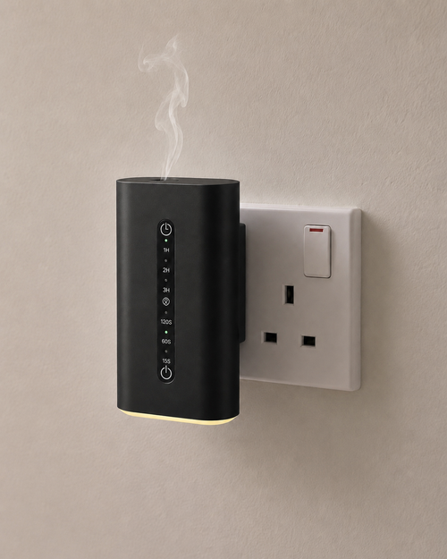Black Plug in Diffuser